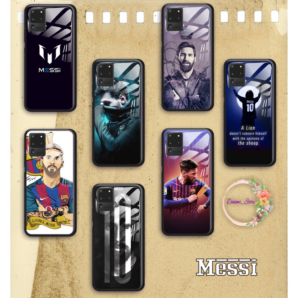 back case glass MESSI Xiaomi Redmi 3 4a 5a 6 6a 7 7a 8 8a Pro 9 9a Note 3 4 5 6 7 8 9 10 Pro DST1128