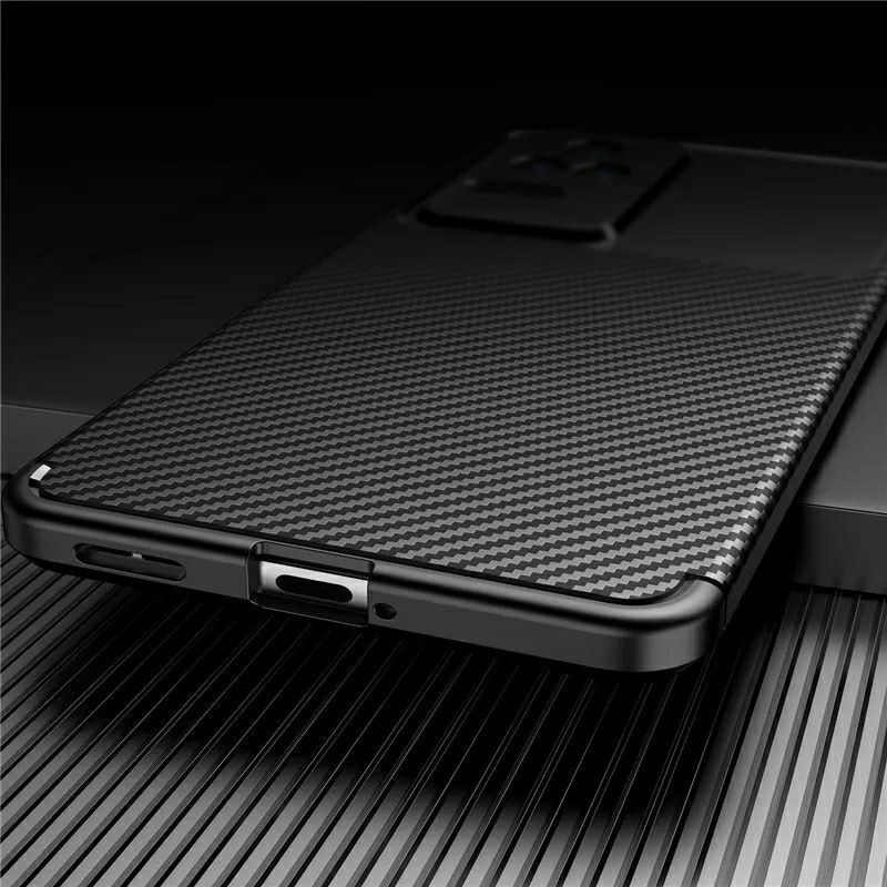 Case Xiaomi Poco F3 F4 F5 5G Softcase Carbon Autofocus Original