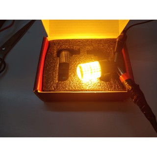 Jual Bohlam Led T20 kuning superbright lampu senja Innova reborn led