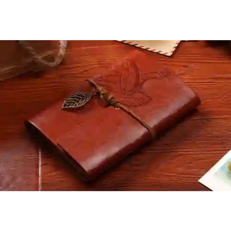 

Buku Catatan Kulit / Buku Agenda Cover Kulit Retro / Binder Note Diary