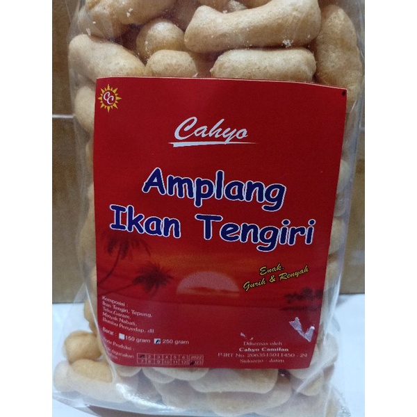 

Amplang Krupuk Kuku Macan Ikan Tengiri Enak Gurih Renyah