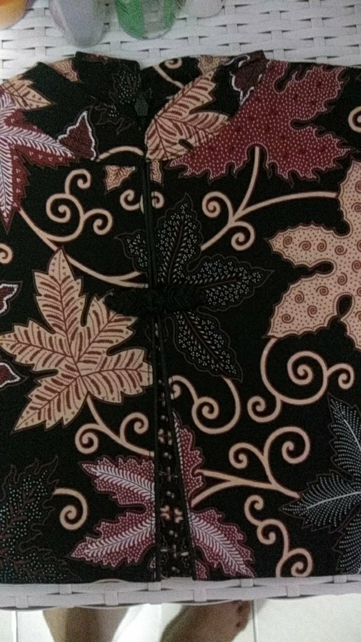 Kemeja Unik Batik Wanita Slim Fit Bw36 Lengan 7/8 Slimfit