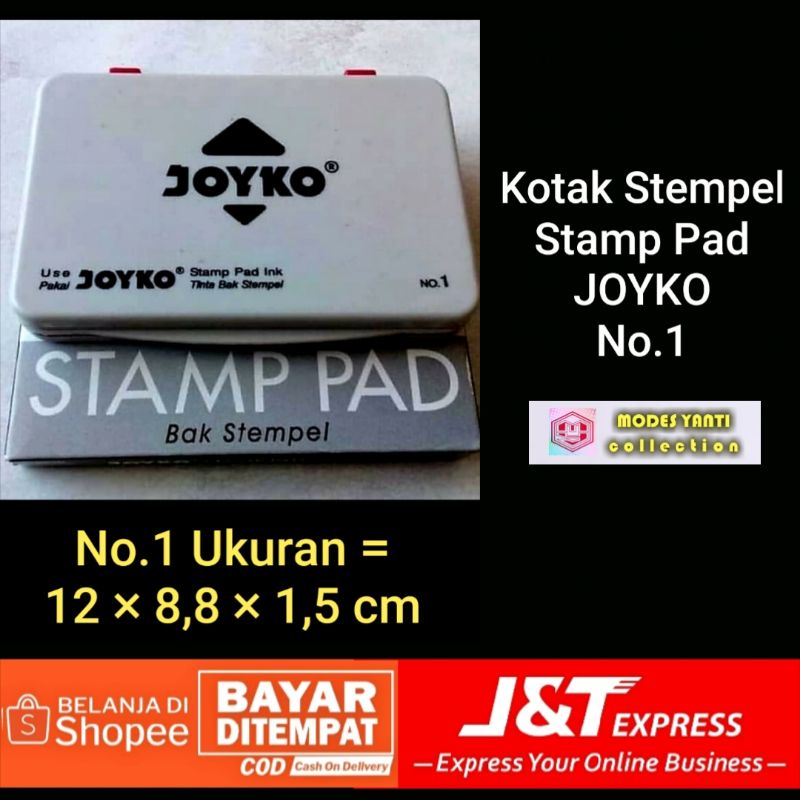 

kotak stempel / stamp pad joyko no.1