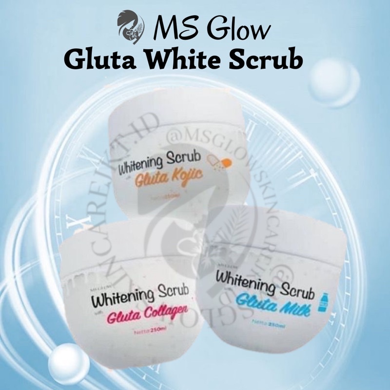 MS GLOW GLUTA SCRUB / SCRUB MS GLOW