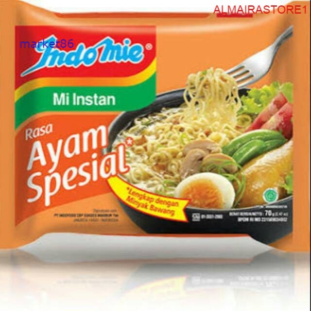 

Mie Instan Indomie Ayam Spesial isi 5 PCS - WFB .