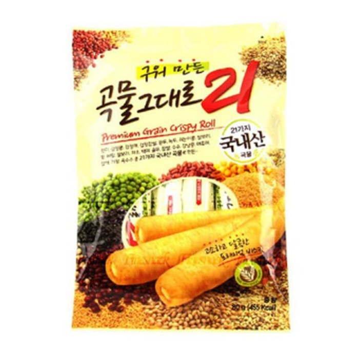 

#HANDCARRY Gaemi 21 Grain Crispy Roll 80g - UFOHCR0728