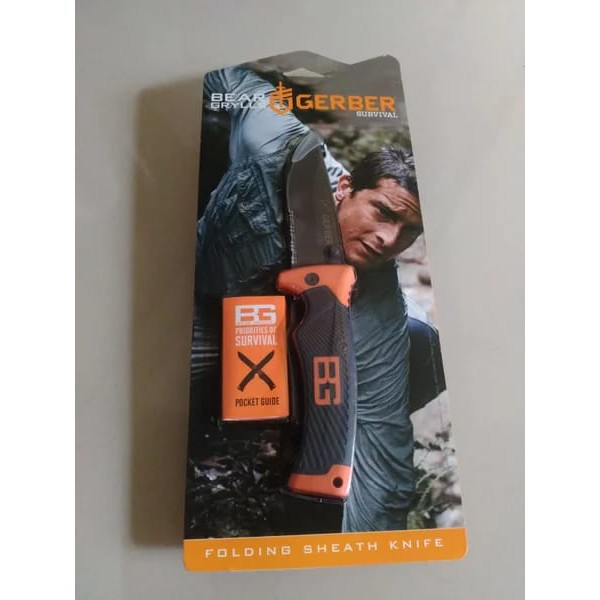 Pisau lipat GERBER Survival [Original]