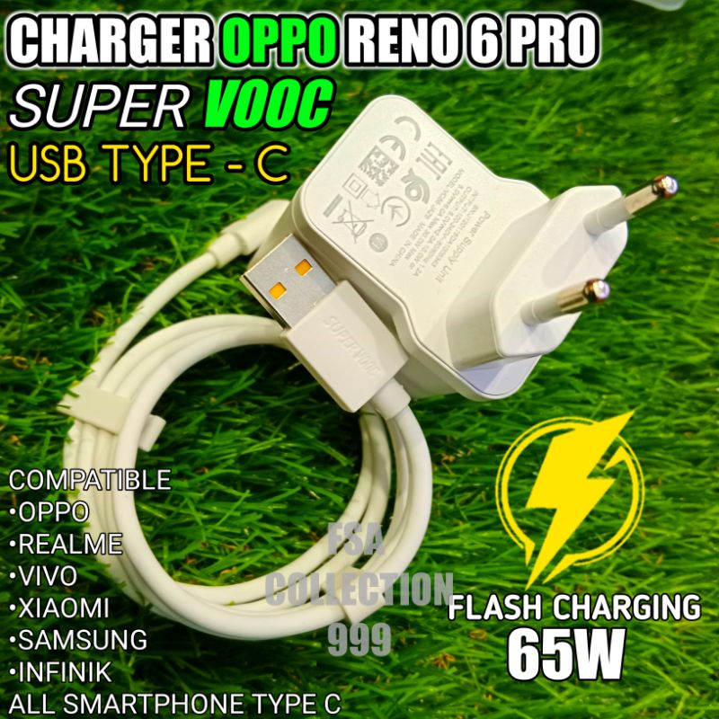 FAST CHARGER OPPO A33/A53/A52/A92/A5/A9 2020/RENO 3/RENO 4/RENO 6 PRO/A54/A74 OPPO TYPE C