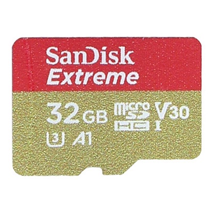 Sandisk MicroSDXC Extreme A1 V30 UHS-1 (100MB/s) 32GB - SDSQXAF-032G