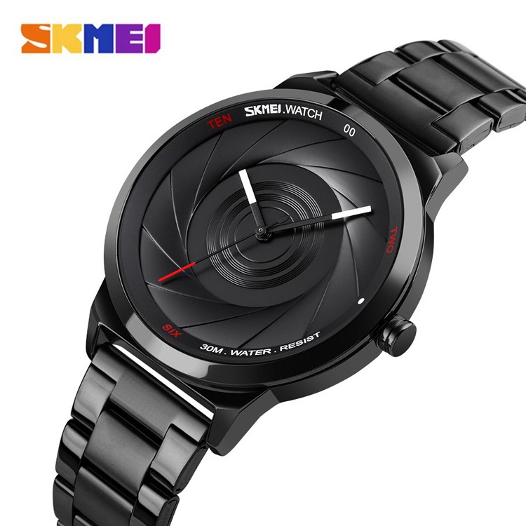 SKMEI 9210 Jam Tangan Pria Analog Stainless Steel WK-SBY