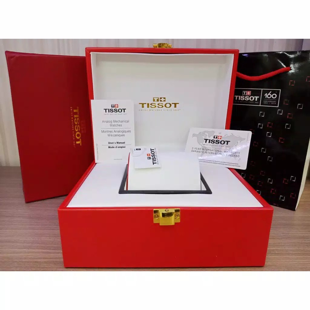 Box Jam Tangan Tissot Red ORI