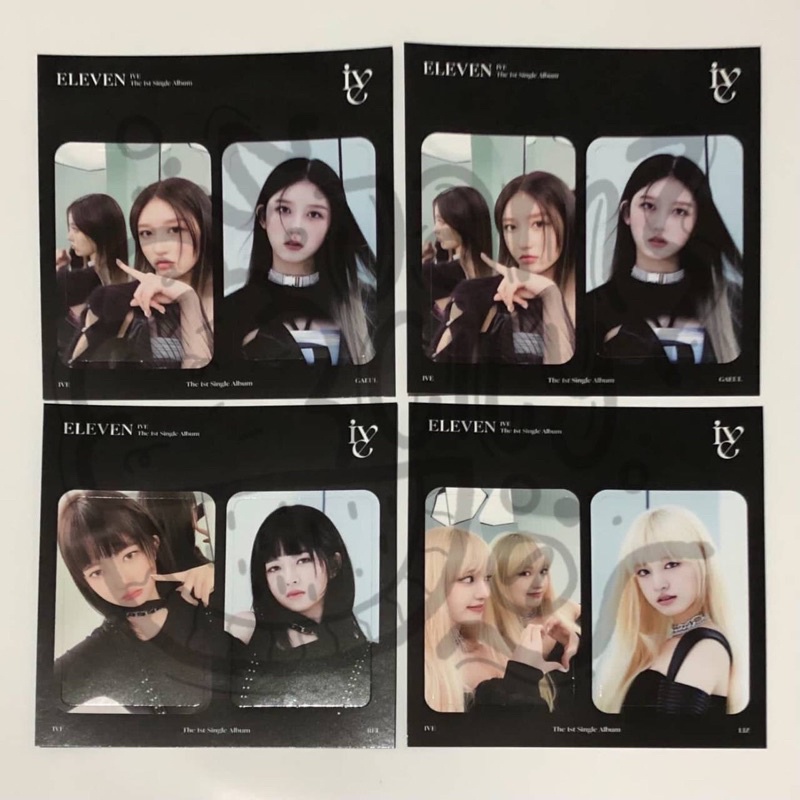 BENE BENEFIT WEB SSQ ALBUM IVE ELEVEN LIZ GAEUL REI