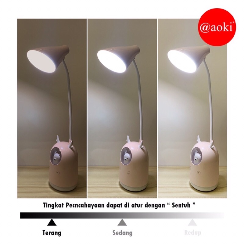 Lampu belajar Aoki / Lampu tidur Portable