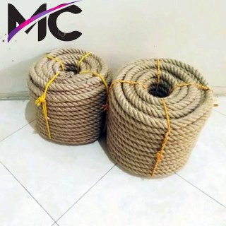 Tali Tambang Kecil 4mm 6mm 8mm Permeter Tampar Manila Goni Dadung Coklat Kapal Outbond Lomba Tarik