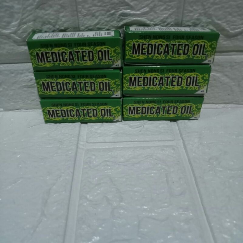 MEDICATED OIL FOUR SEASON MELEGAKAN NAFAS HIDUNG TERSUMBAT 5ML