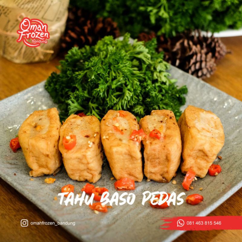 

Tahu Bakso (satu pack isi 10pcs)