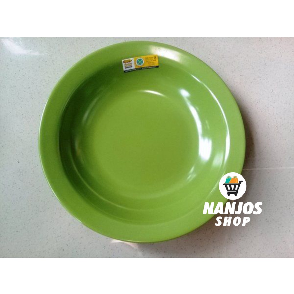 Golden Dragon Piring Makan Cekung Nasi Mie Ori Melamin 9 Inci P0409