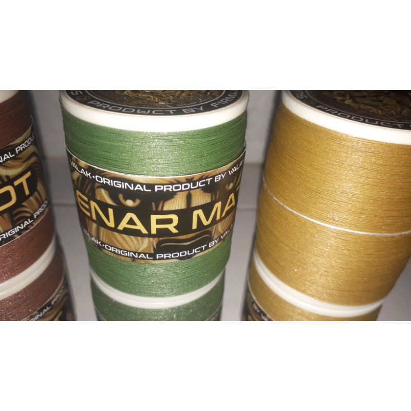 Senar Gelasan VALAK matot/senar mati/ deadstring, bahan putih yuho, size 022, 2000 yard