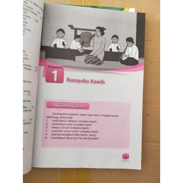 ORI buku teks warangka bahasa Sunda k13 kelas 8 penerbit andromedia edisi terbaru