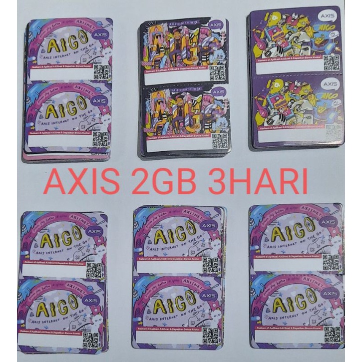 [GROSIR] VOUCHER AXIS 2GB 3HARI