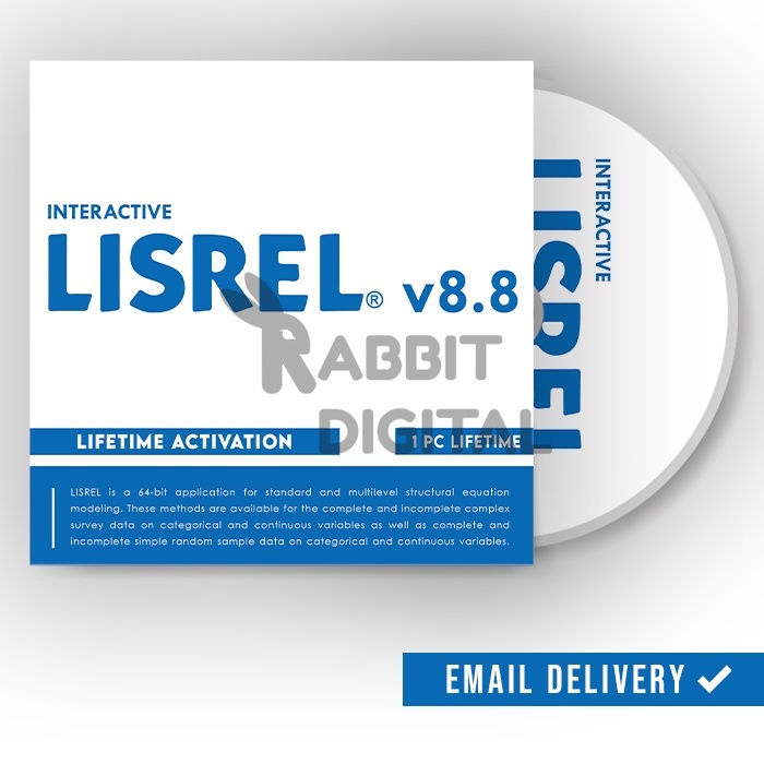 Lisrel 8 Software Pengolah Data LIFETIME GARANSI LISREL