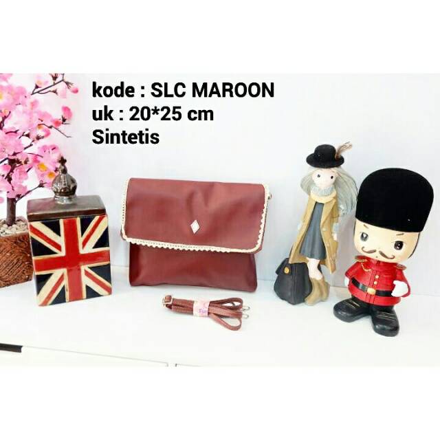 Slingbag lace (SLC) 1( COD BAYAR DITEMPAT )