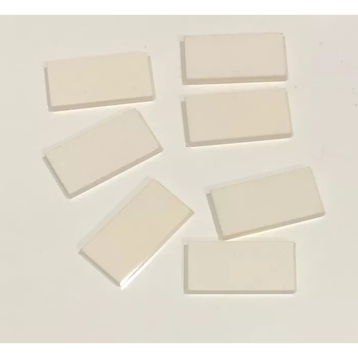 Lego 87079 white flat tile 2x4