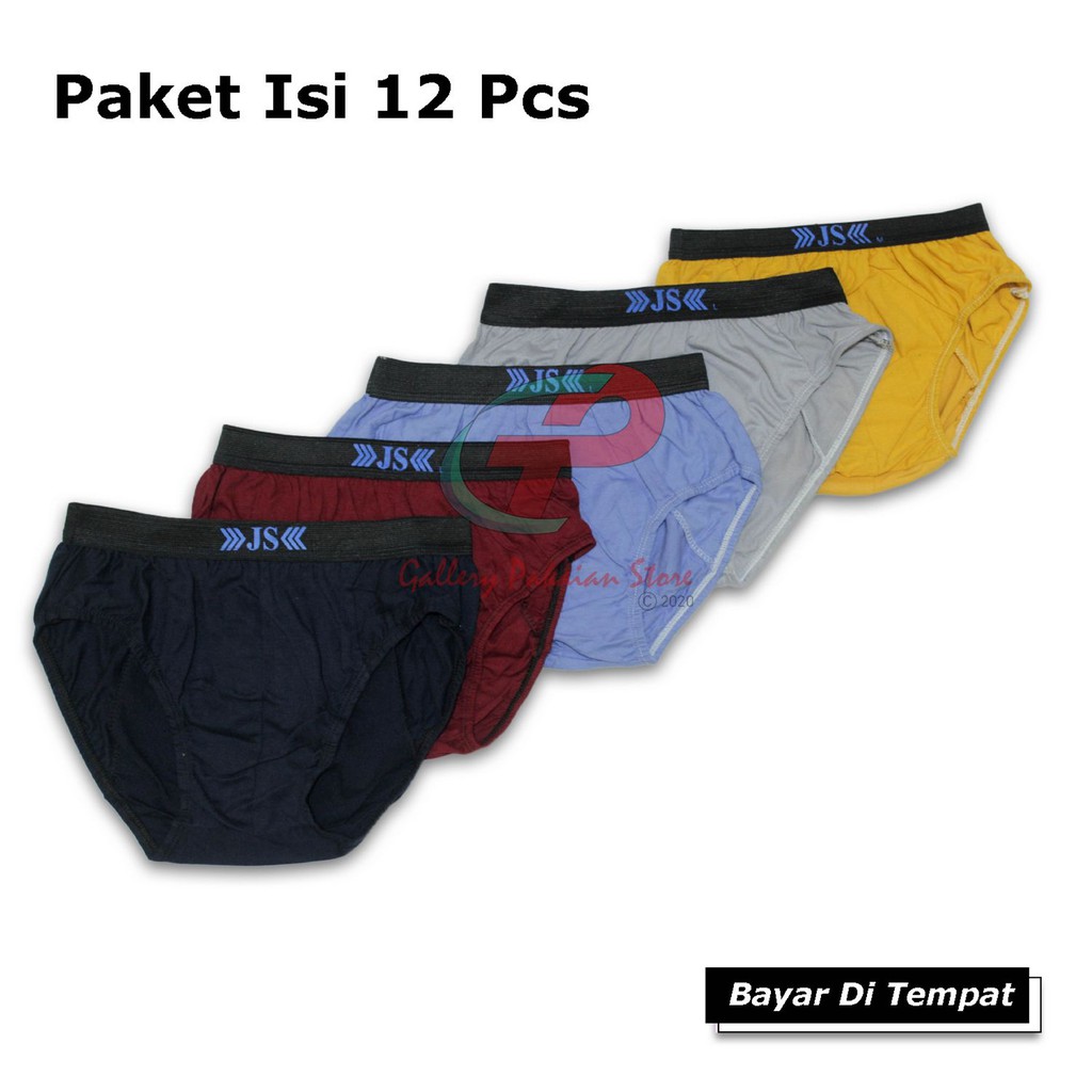 CELANA DALAM PRIA DEWASA SATU LUSIN ISI 12 PCS MURAH SLEMPAK PRIA JUMBO CD PRIA DEWASA JUMBO TERMURAH