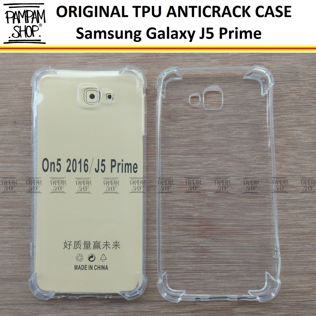 Case TPU Anti Crack Samsung Galaxy J5 Prime G570 G570Y Fuze Ultrathin Anticrack Ultra Thin