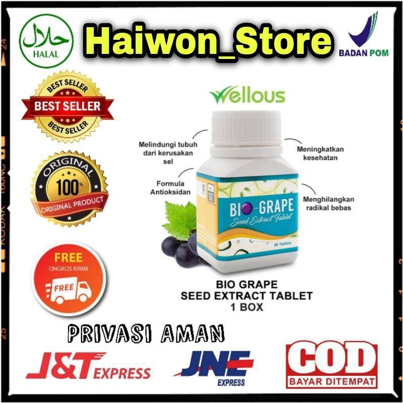 STOCK READY  BIO GRAPE SPEED HERBAL ALAMI | SUPLEMEN KOLESTEROL , HIPERTENSI , DIABETES TERBAIK