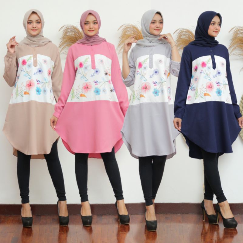 Tunik 4 warna