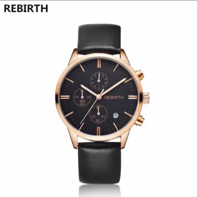 Jam Tangan Pria & Wanita ORIGINAL REBIRTH RE 096