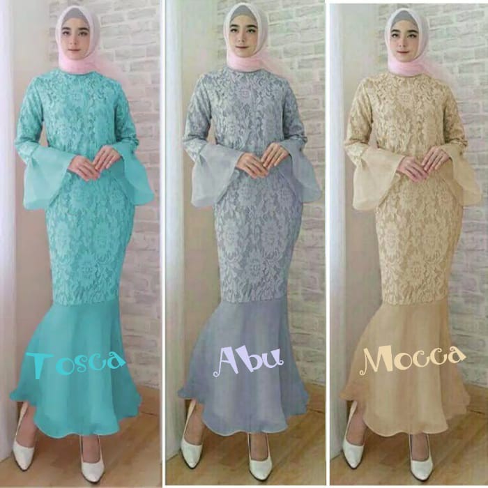 MAXI DRESS DUYUNG / MERMAID