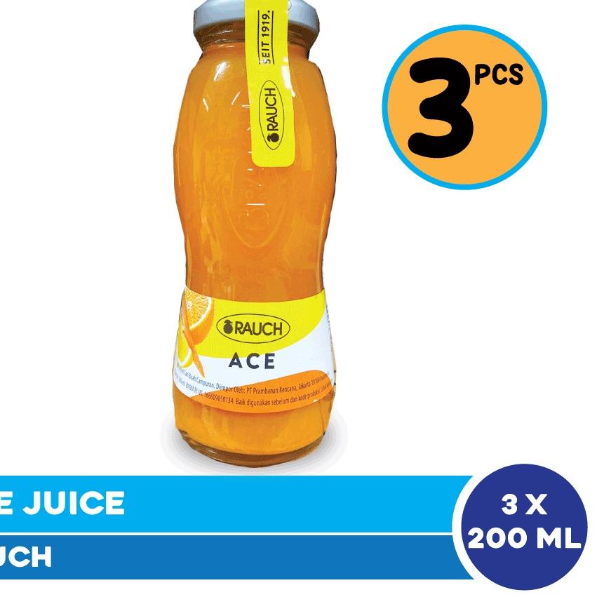 

HOT Product Rauch Vitamin ACE Juice 200 mL (3 Pcs) !!!