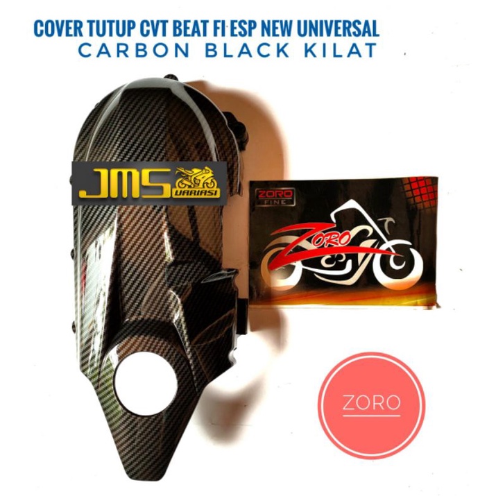 cover tutup carbon cvt beat esp fi 2014-2019 full depan dan belakang set paket zoro