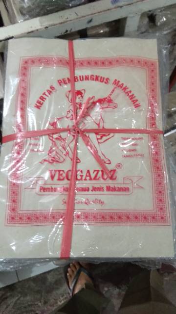 DIBURU BANGET!!! Kertas pembungkus nasi rintik 180 lembar