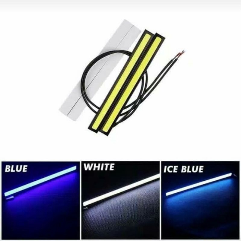 LED DRL 17 CM (putih,biru,ice blue) ISI  2 PCS