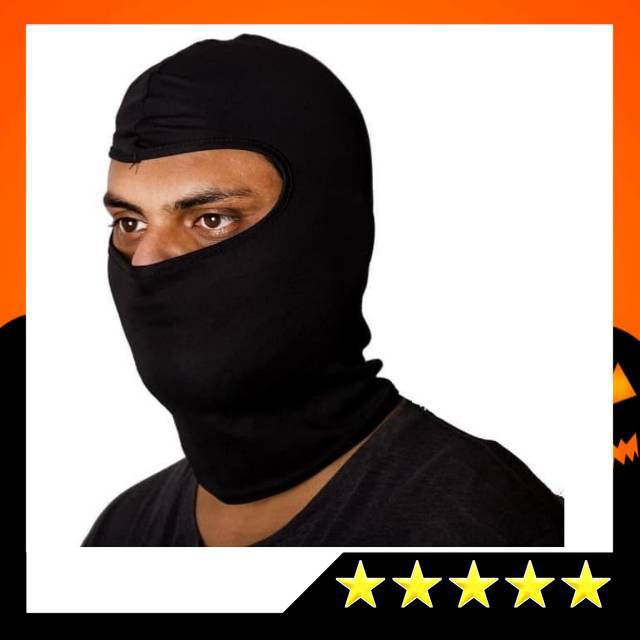 Balaclava Alpinestar Buff Touring Masker Ninja Masker Kain Maker Mulut Mask Slayer Black