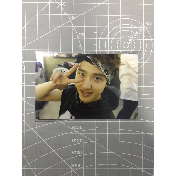 kyungsoo d.o. growl b photocard pc booked