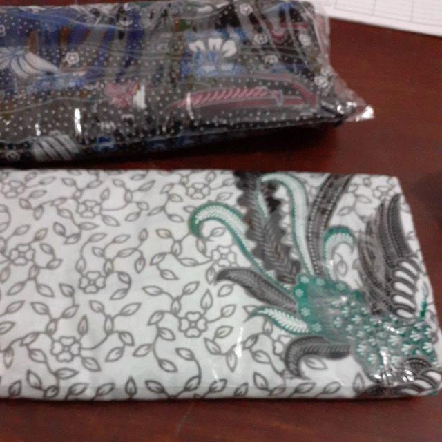 Rm Kain Batik Printing Murah Dan Embos Motif Bunga Daun Ilalang Kain Bahan Baju Cewek Tunik Blus
