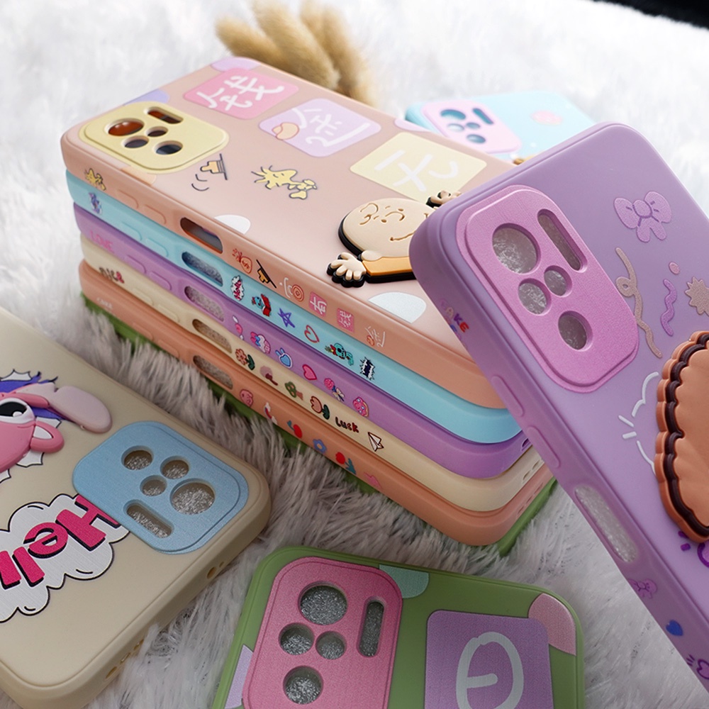 SOFTCASE 3D SAMSUNG A02 A22 A32 A52  A72 IPHONE 6S PLUS 7 PLUS X XR OPPO A15 A9 2020 RENO 6 5G REALME C20 VIVO Y20 XIAOMI NOTE 10 9 9 PRO CASING KARAKTER CASE 3D DISNEY