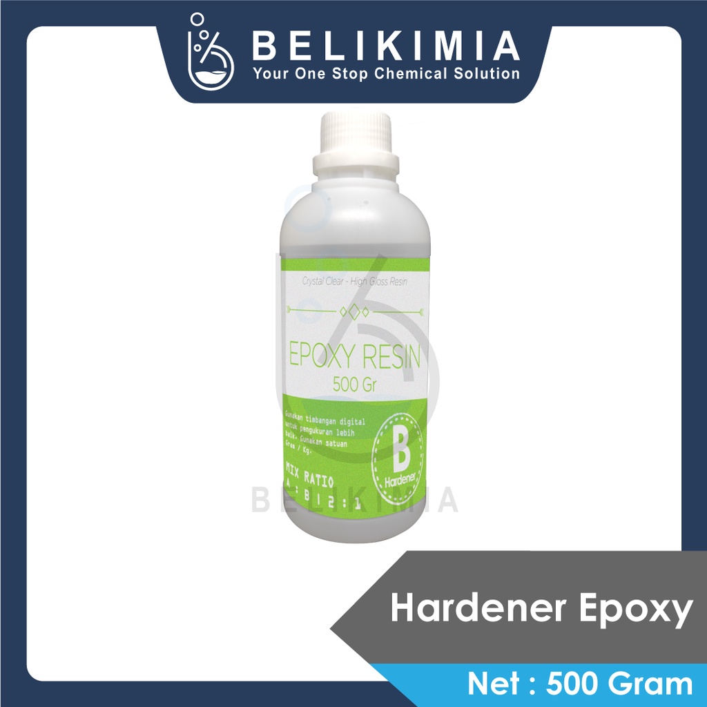 Hardener Epoxy Resin Bening Part B - 500 Gram