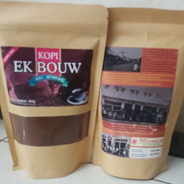 

Kopi Ek Bouw 200 gr legenda garut