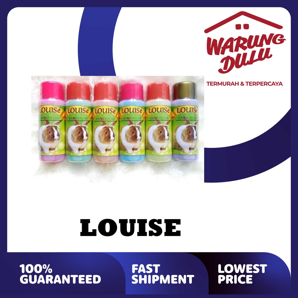 Louise Rabbit shampoo 125 ml Sampo wangi kelinci