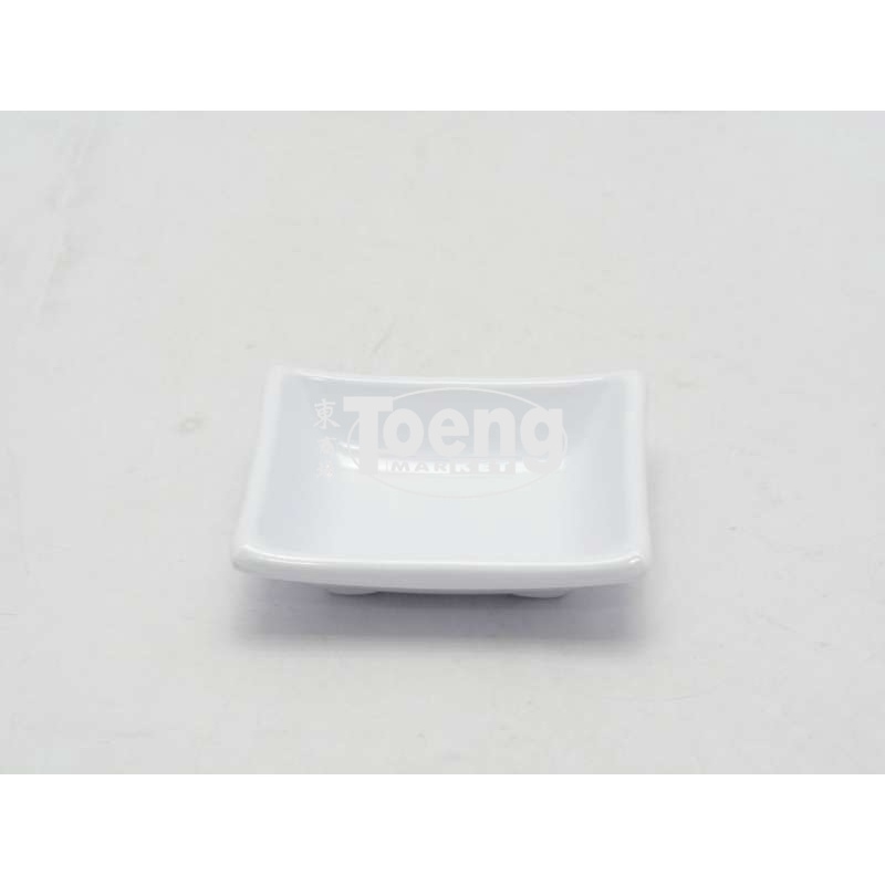 LEPEK SAMBAL MELAMIN KOTAK 3.5 inch POLOS VANDA MASPION