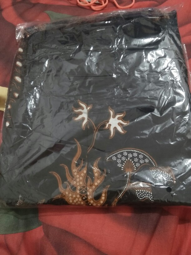 Baju Batik Couple Keluarga Sarimbit Couple Gamis Couple Sania Ruffle