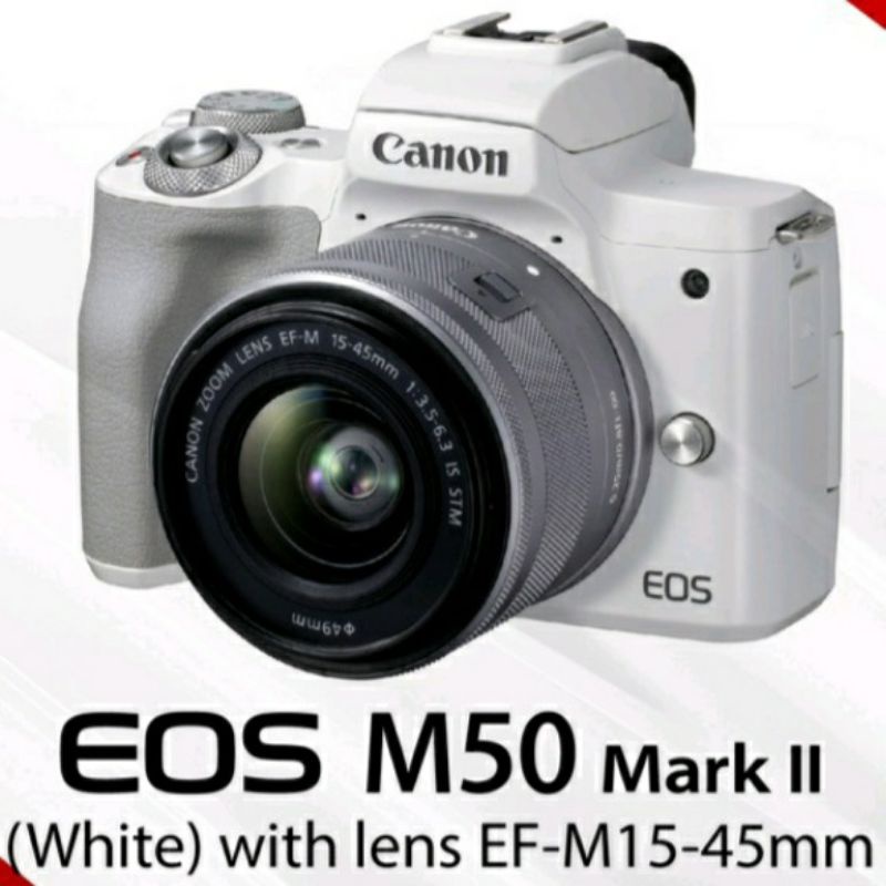 CANON EOS M50 MARK II WHITE