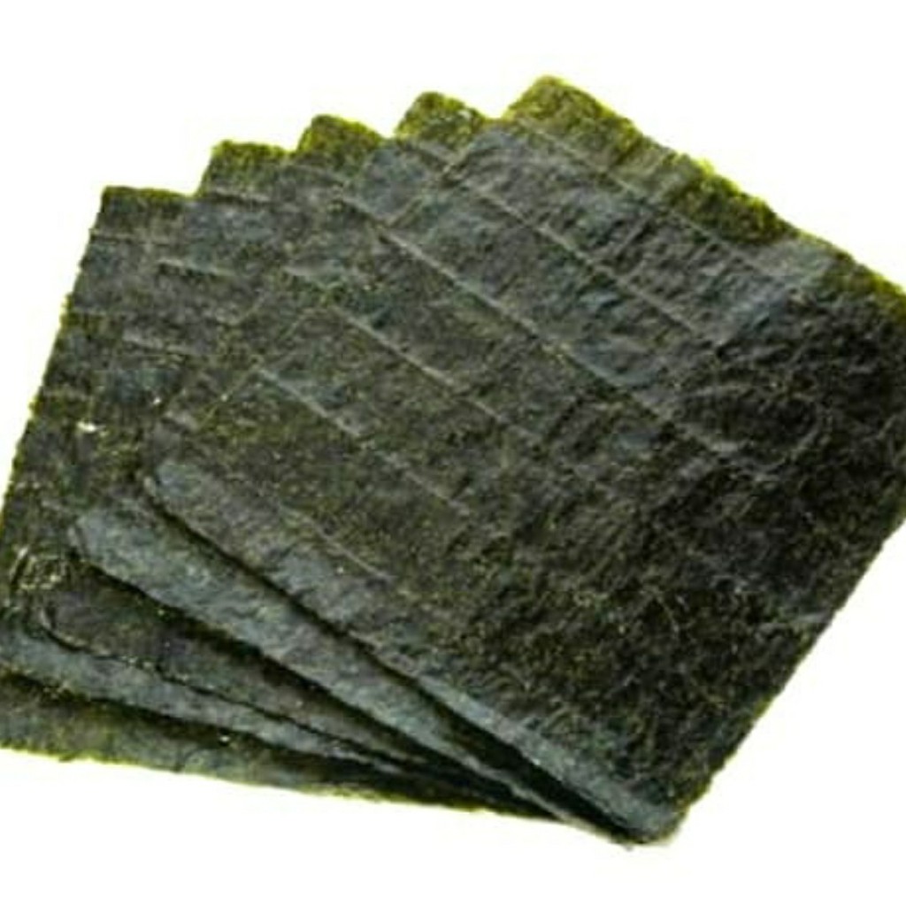 

Nori Lembaran, Repack Ukuran Besar Isi 10 lembar, 19*21