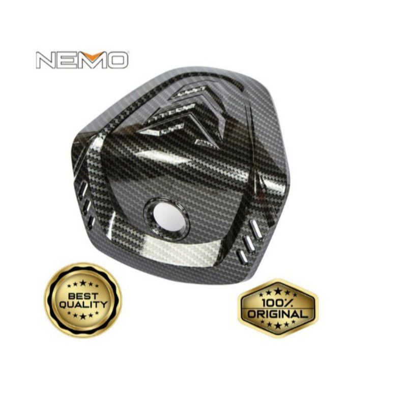 Cover Tutup Stang Carbon Nemo Yamaha New Nmax 2020