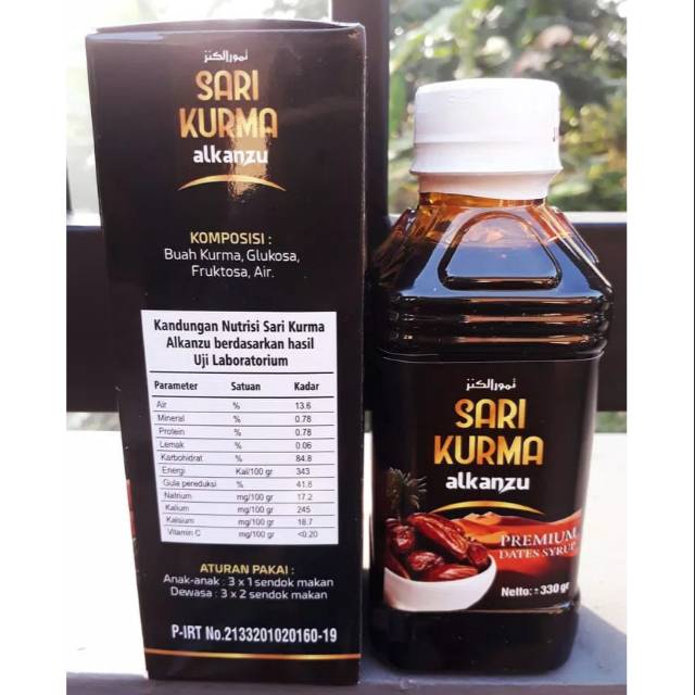 

Sari Kurma ALKANZU isi 330g